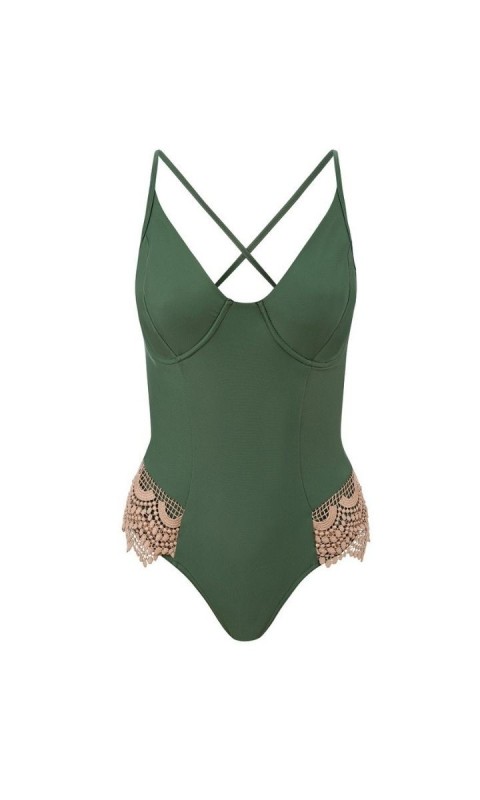 Lace Green - Kostium Kąpielowy