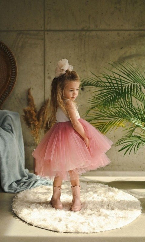 Balerina Pink tiulowa sukienka 