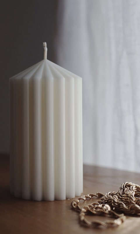 Dekoracyjna świeca z wosku sojowego DAKOTA