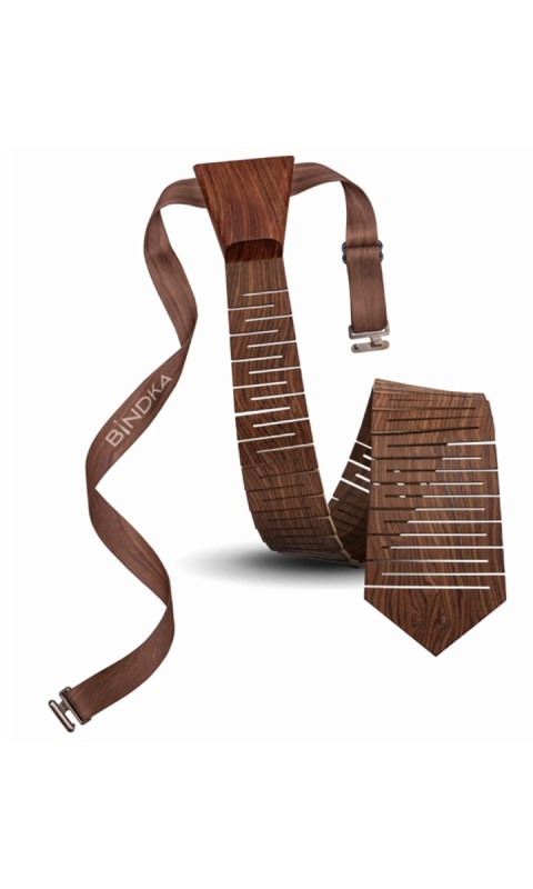 Drewniany krawat korzeń Full-52